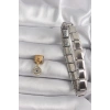 316L Çelik Gold Renk Sallantı Zirkon Taşlı Göz Model Nomination Charm