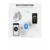 D60 Motor Kask Kulaklık Rgb Modlu Motosiklet Kulaklık Su Geçirmez 5.3 Bluetooth Intercom