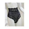 Siyah Dantelli Yüksek Bel Külot Venüs-k1013