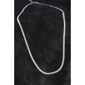 316L Çelik Klasik İtalyan Zincir Model Gümüş Renk Erkek Kolye