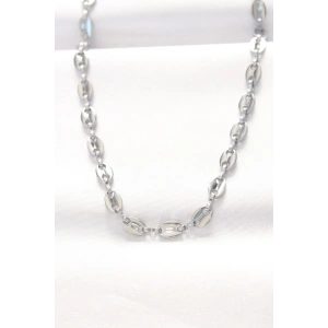 316L Çelik Silver Renk Gemici Zincir Kolye