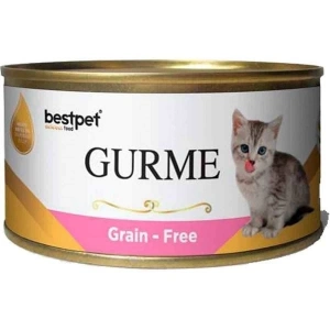Bestpet Gurme Jöleli Tavuklu Yavru Konserve Kedi Maması 100 Gr