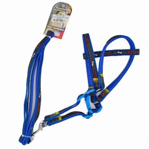 Euro Dog Köpek Uzatma Tasması Ve Göğüs Tasması Mavi 120 Cm