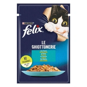 Felix Taze Ton Balıklı Jöleli Pouch Yetişkin Yaş Kedi Maması 1 Adet 85 Gr
