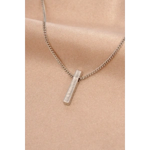 Gümüş Renk Metal Kolye