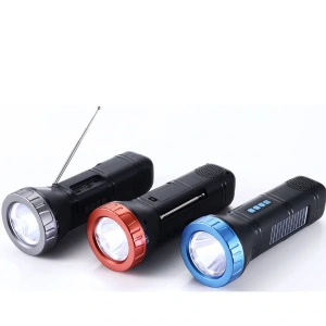 Güneş Enerjili Bluetooth Radyo Özellikli Kamp El Feneri