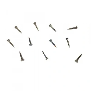 Klips, Menteşe, Ayağı Çivisi 9mm Çelik - Nikel 10gr