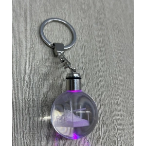 Ledli Sultanahmet Tasarımı Kristal Anahtarlık