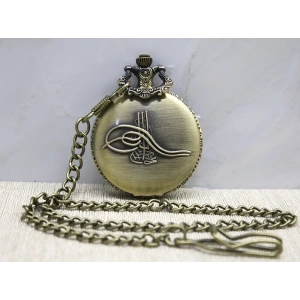 Osmanlı Tuğralı Köstekli Saat Alk3981