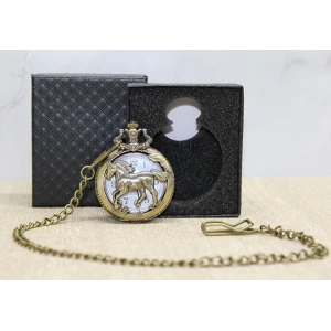 Özel Kutulu At Tasarımı Köstekli Saat Alk4682