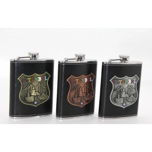 Paslanmaz Çelik İstanbul Yöresel Matara Alk3355