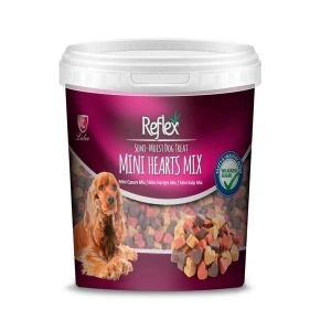 Reflex Semi Moist Mini Kalp Mix Köpek Ödül Maması 500 Gr
