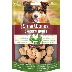 Smart Bones Tavuklu Mini Düğüm Köpek Ödül Kemiği 8 Adet 128 Gr