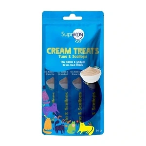 Supreme Cat Ton Balıklı ve Midyeli Sıvı Kedi Ödül Maması 1 Adet 14 Gr