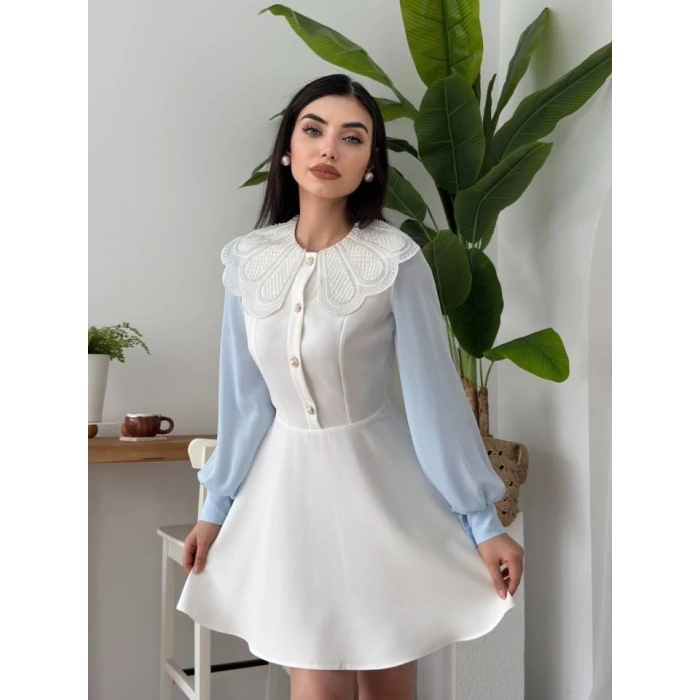 Asıo Bebe Yaka Elbise