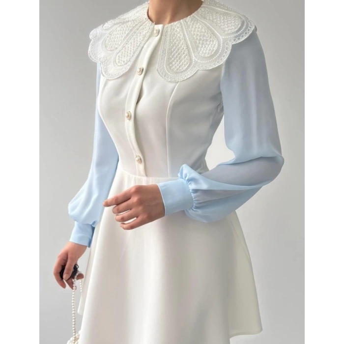 Asıo Bebe Yaka Elbise