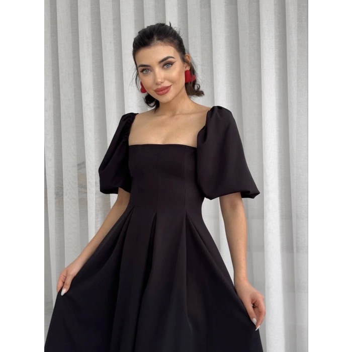 Benjamin Çan Etekli Midi Boy Elbise