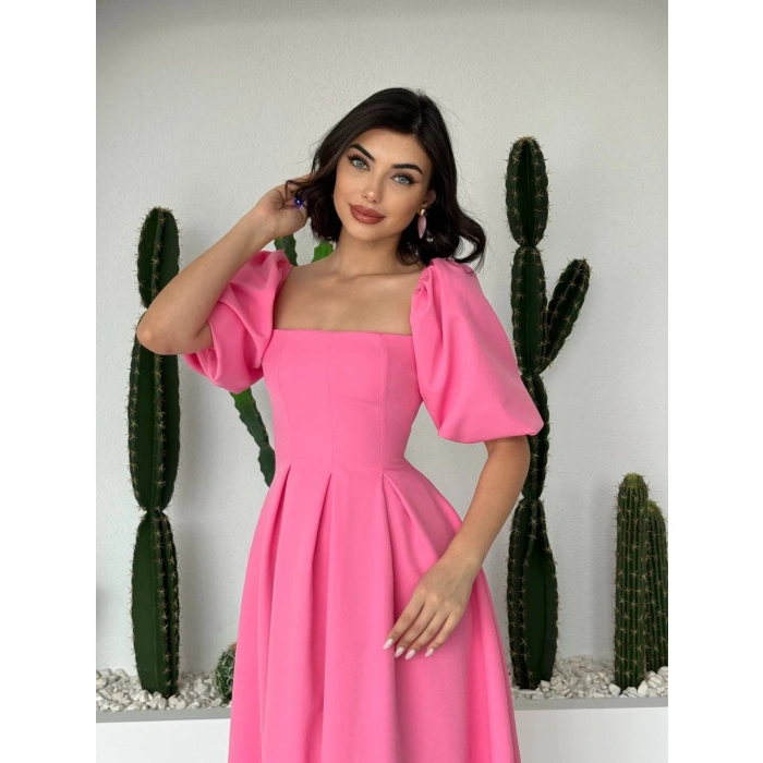 Benjamin Çan Etekli Midi Boy Elbise