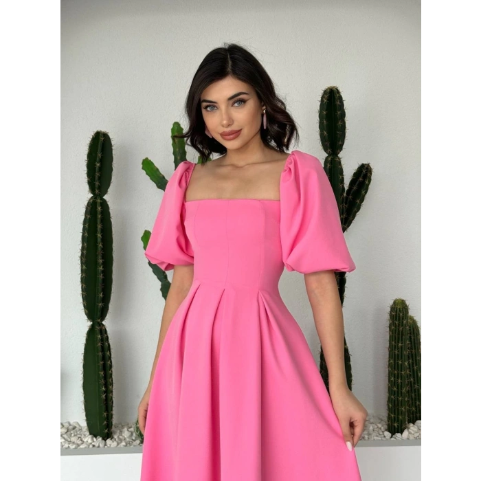 Benjamin Çan Etekli Midi Boy Elbise