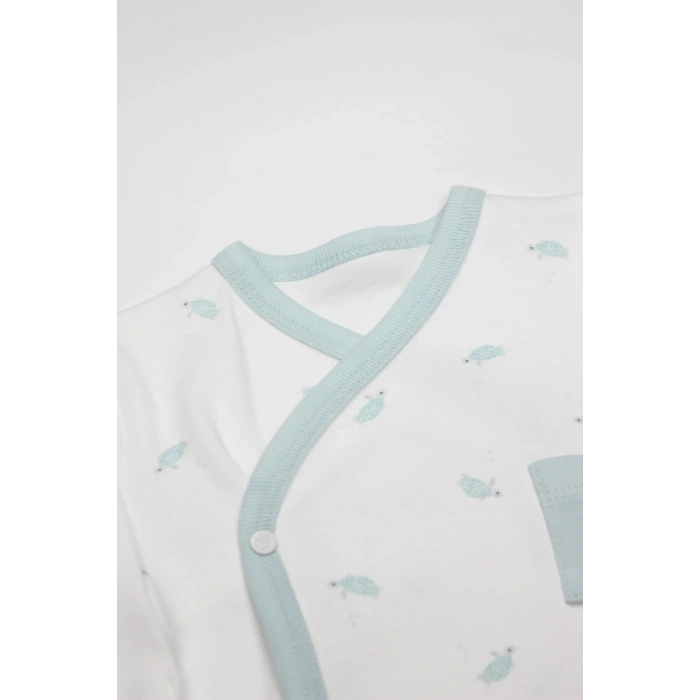 Bistyle 3lü Zıbın Takım Hello World 13105 Mint