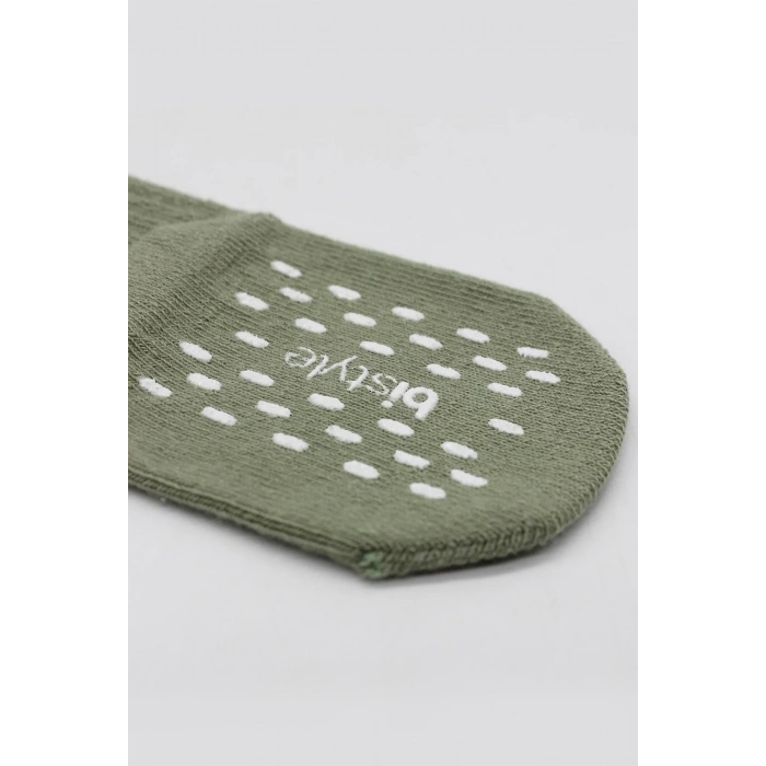 Bistyle 5li Penye Kaymaz Çember Soket Çorap 10122 Bej