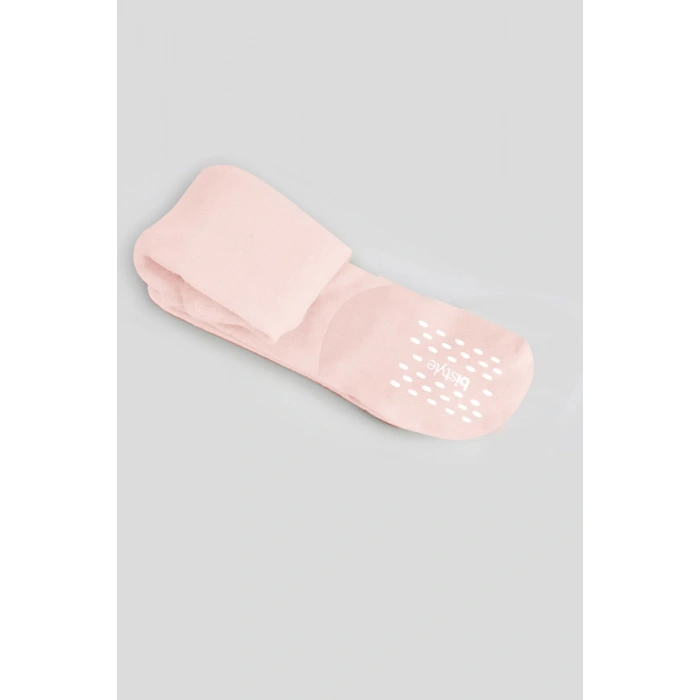 Bistyle Penye Kaymaz Külotlu Çorap 50109 Pembe