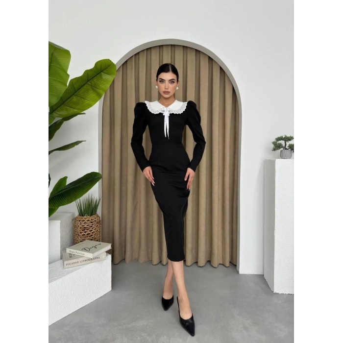 Coventry Yakalı Elbise