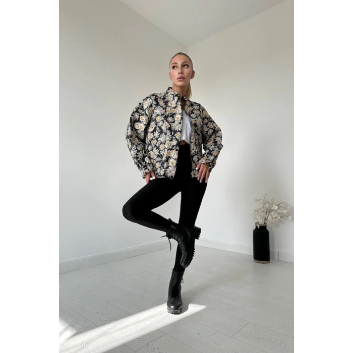 Desenli Papatya Desen Mont