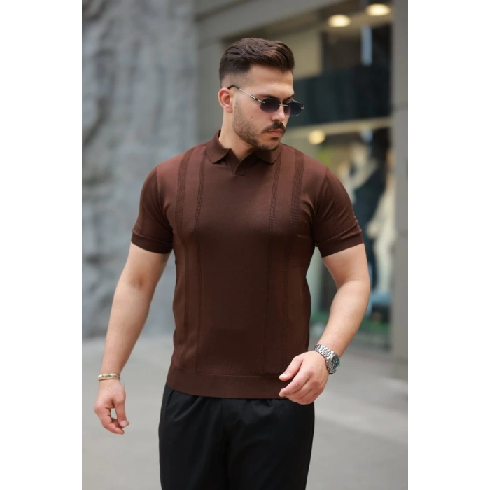 Erkek Hemşire Yaka Kısa Kollu Tişört