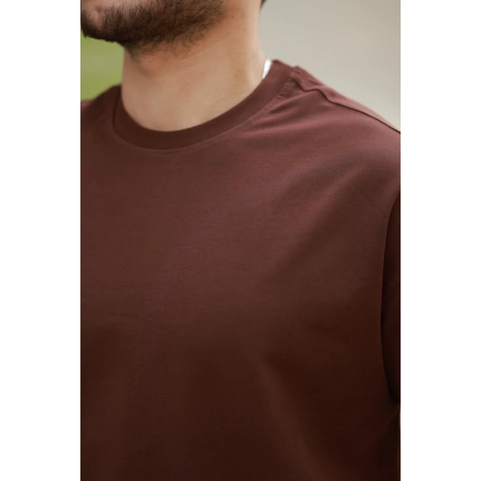 Erkek Kısa Kollu Basic Oversize Tshirt