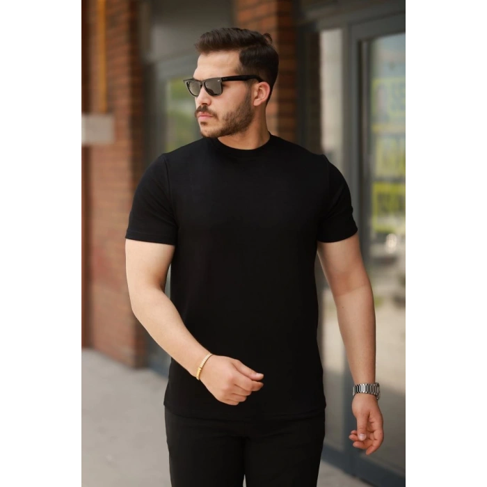 Erkek Oysho Kumaş Basic Kısa Kollu Tişört