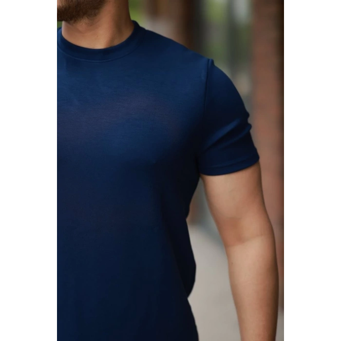 Erkek Oysho Kumaş Basic Kısa Kollu Tişört