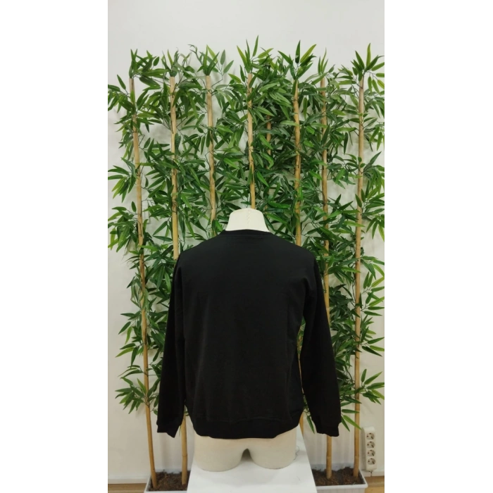 Erkek Uzun Kollu Bisiklet Yaka Milano Yazılı Iki Iplik Bluz