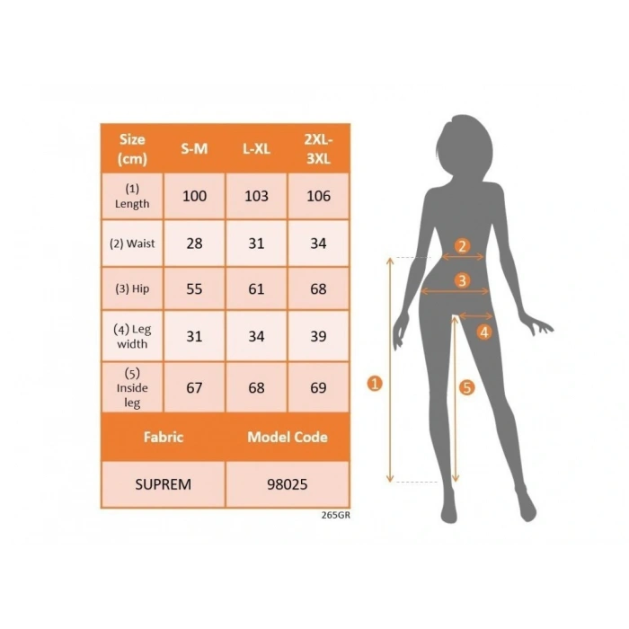 Kadın Desenli Süprem Pantolon