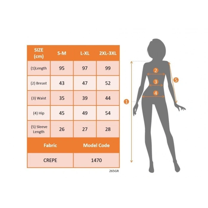Kadın Kısa Kollu Yuvarlak Yaka Pileli Janjan Krep Elbise