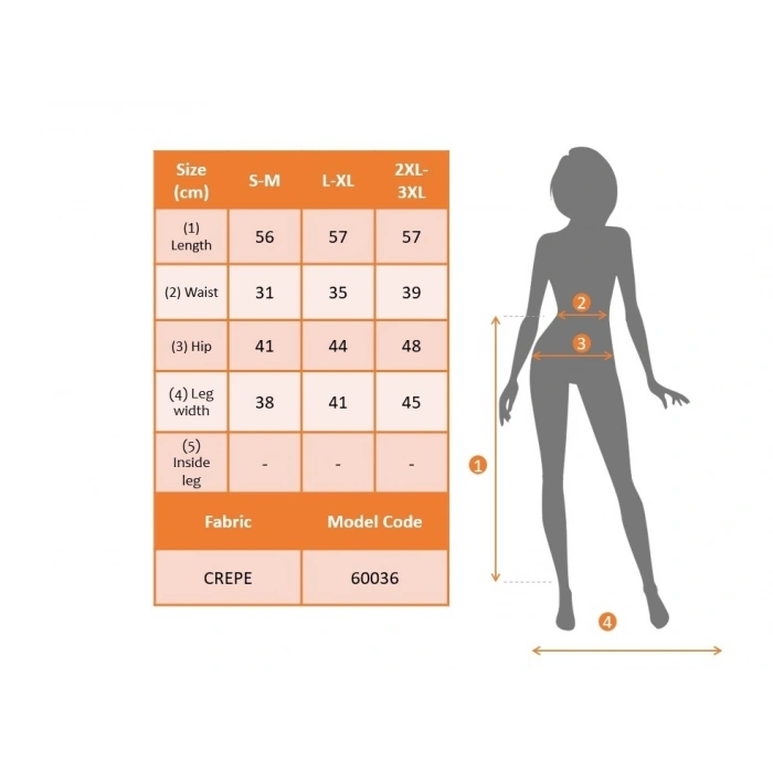 Kadın Krep Kumaş Kalem Etek
