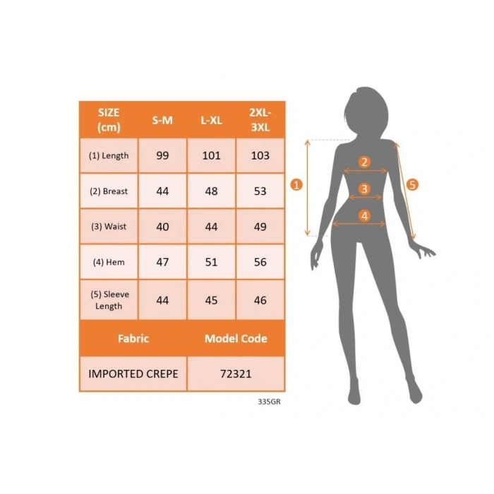 Kadın Truvakar Kollu Fiyonk Yakalı Midi Ithal Krep Elbise