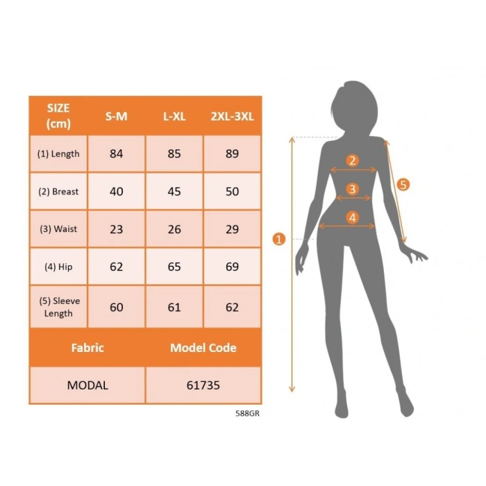 Kadın Uzun Kollu V Yakalı Belden Kuşaklı Puantiyeli Mini Modal Elbise