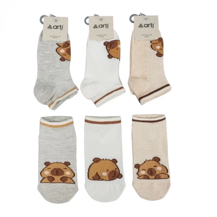 Katamino Capy Absli Erkek Patik Çorap K20318 Asorti