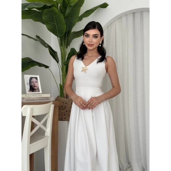 Late Yıldız Detaylı Elbise