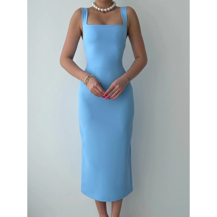 Martin Askılı Kalem Elbise