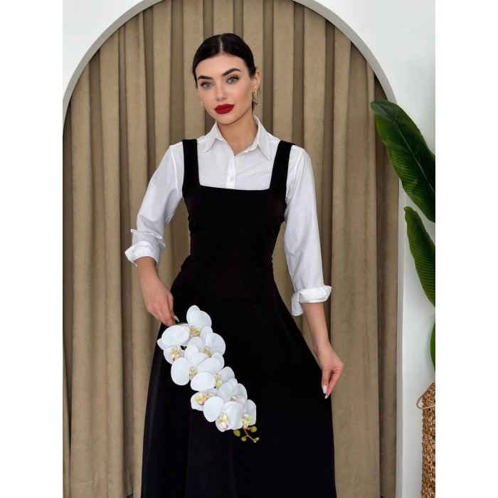 Neapolitan Askılı Elbise