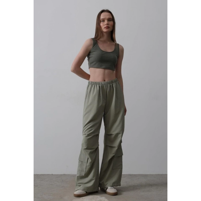 Paraşüt Cargo Pantolon - Haki