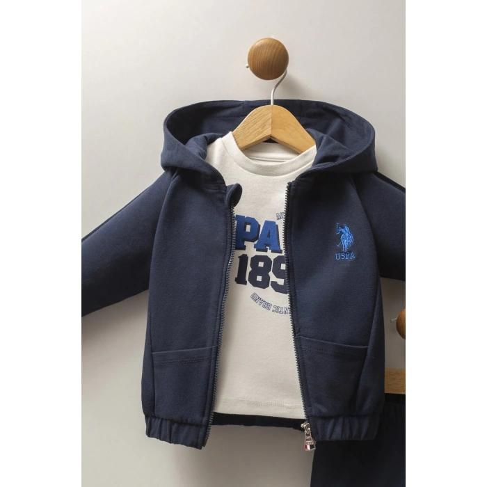 U.s. Polo Assn 3lü Takım Usb2584 Lacivert