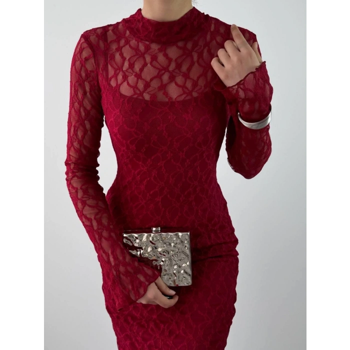 Vedo Çiçek Detaylı Elbise