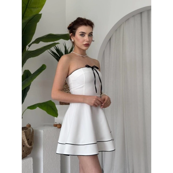 Yuna Straplez Elbise