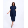 7348 KOT ELBİSE-MAVİ