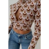 Autumn Cut Out Bluz 3018-08