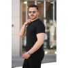 Erkek Mini Jakarlı Kısa Kollu T-shirt