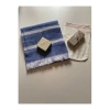 Gelin Hamamı Seti, Premium Peştemal , Ponza Topuk Taşı, Doğal Zeytinyağı Sabun, Kese 4lü Set